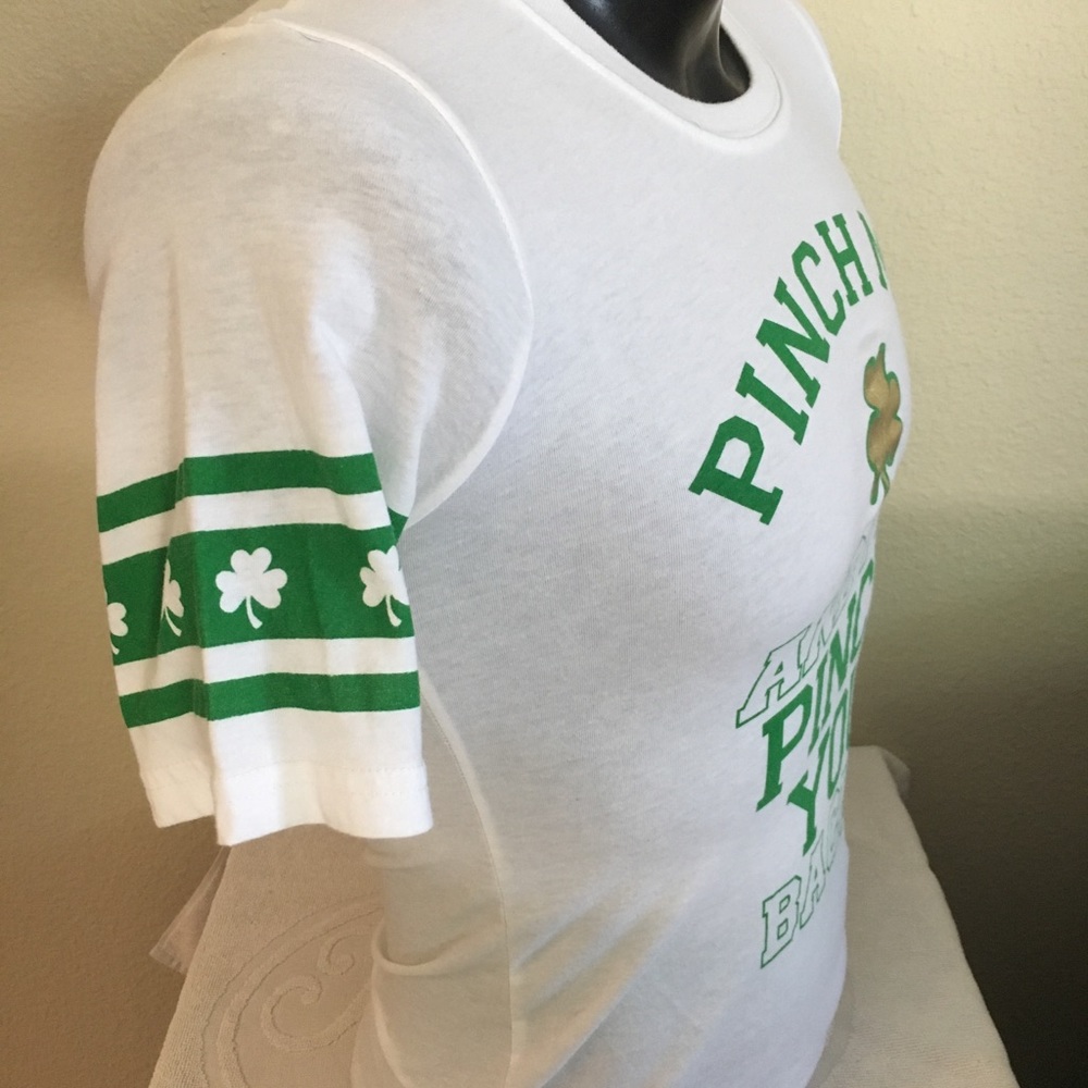 Woman’s Lucky Pinch Me Short Sleeve T-Shirt - Picture 4 of 7